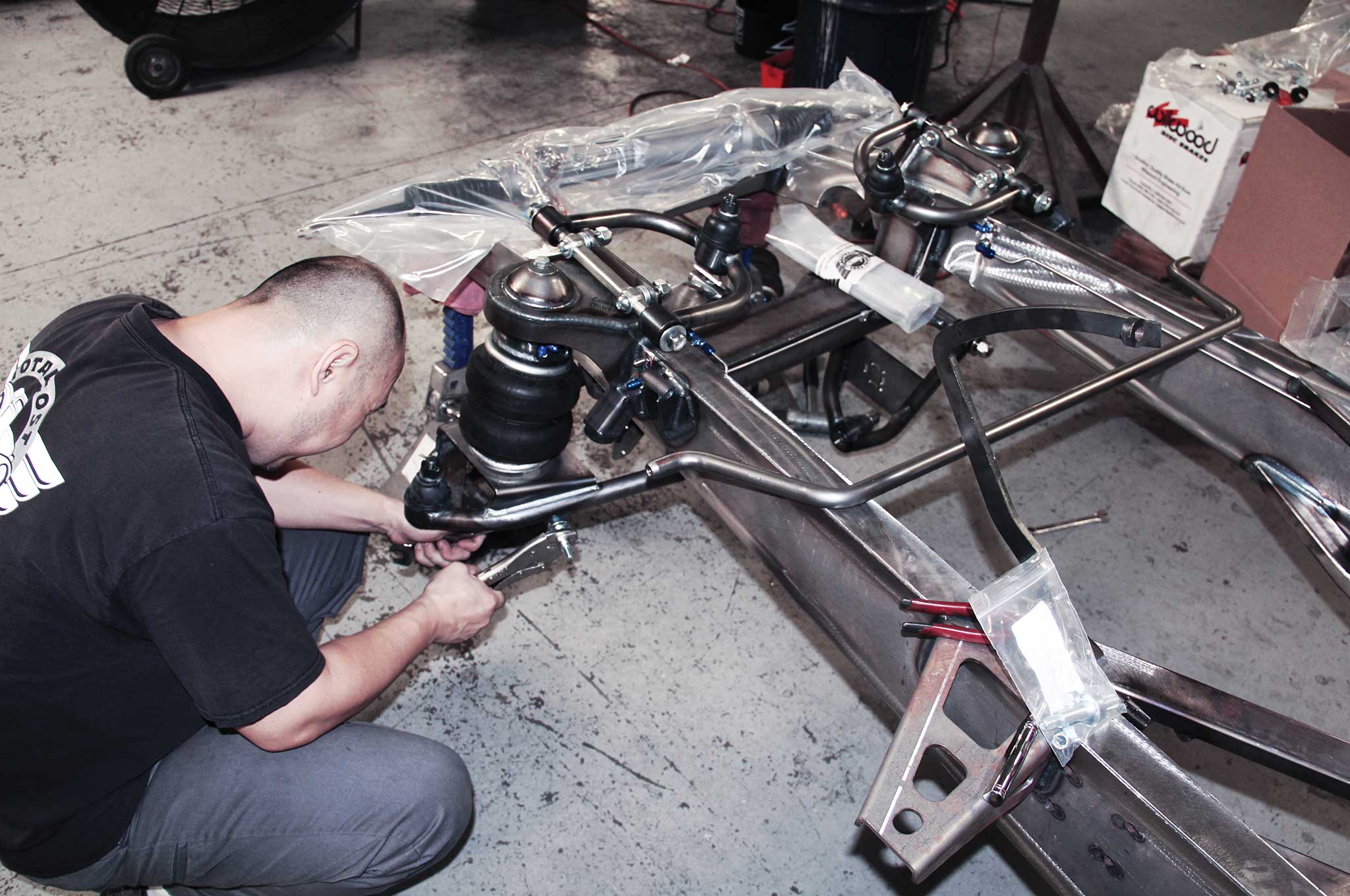 Assembling a TCI Chevy Truck Frame - Lowrider